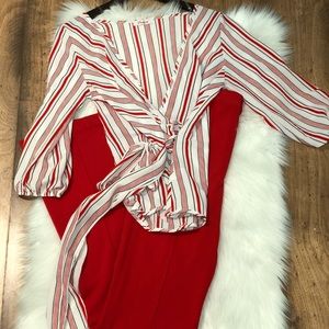 Wrap front top